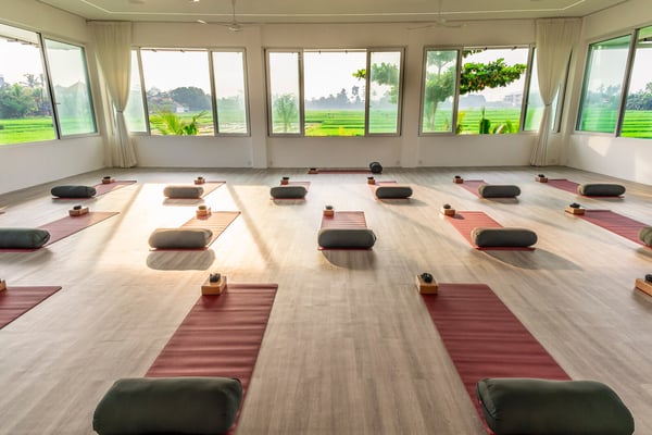 Best yoga school in Bali — Loka Yoga School shala in Kedungu