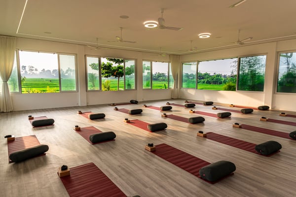 Best yoga school in Bali — Loka Yoga School shala in Kedungu