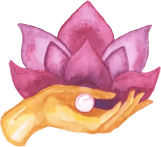 200 hour Yoga Teacher Training Hand Lotus