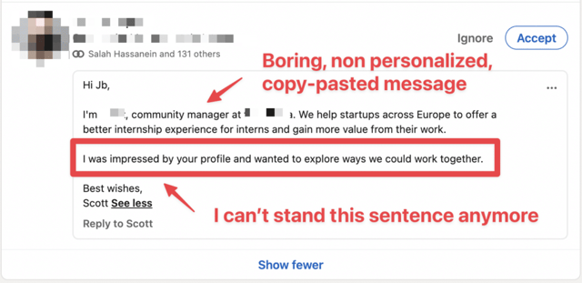 linkedin etiquette verbindungsanfrage