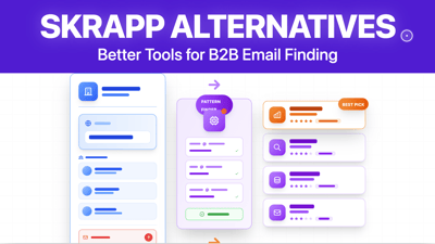 11+ mejores alternativas y competidores de Skrapp [Gratis y de pago]
