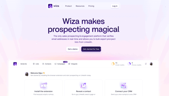 wiza prospeo alternative