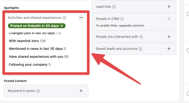 LinkedIn Sales Navigator Suchfilter nutzen