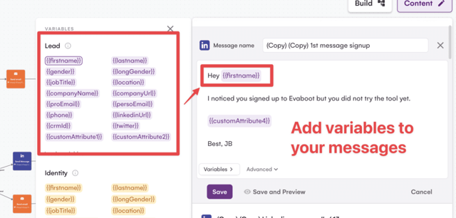 personalize messages at scale