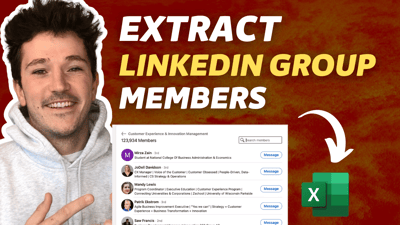 ¿Cómo Exportar Miembros de Grupos de Linkedin? [Con Emails]