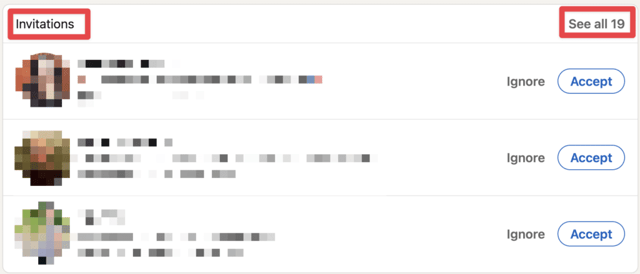 netzwerk-einladungen auf linkedin ansehen