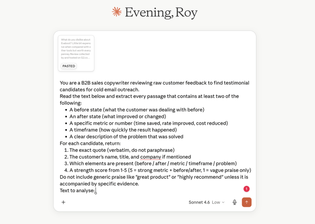 review analysis