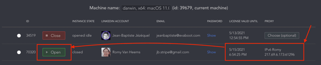 open linkedin helper account 