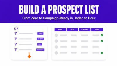 How to Build a Prospect List Quickly (2026)