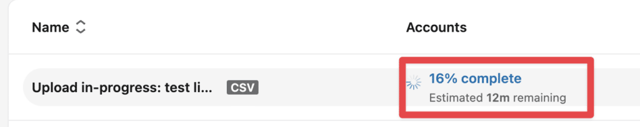 CSV-Upload in LinkedIn Sales Navigator