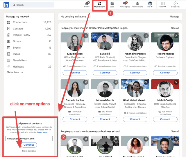 Como contornar o limite de convite do LinkedIn