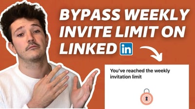 4 Safe Ways To Bypass LinkedIn Weekly Invitation Limit in 2026
