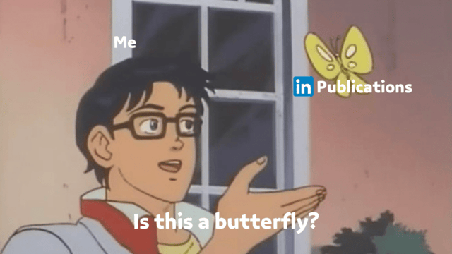 linkedin publications appear actively on feeds for 24 hours