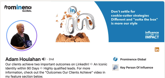 Adam Houlahan's LinkedIn profile