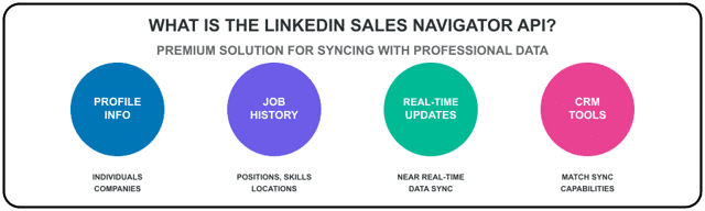 what is sales navigator api