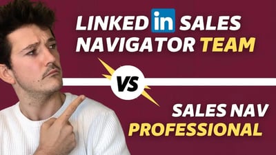 Was ist LinkedIn-Sales-Navigator-Team? [Vergleich der Professional-Funktionen]