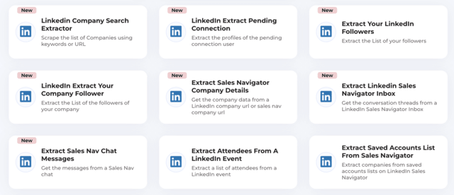 texau linkedin scraper feature