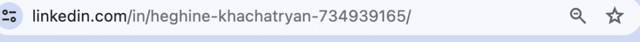 linkedin default url