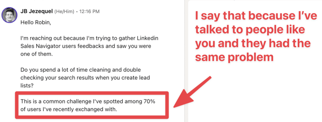 cómo respaldar tu mensaje de prospección en linkedin con datos