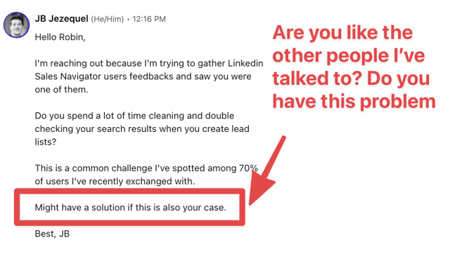 cómo terminar tus mensajes de prospección en linkedin