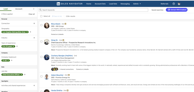 cómo usar linkedin sales navigator para prospectar