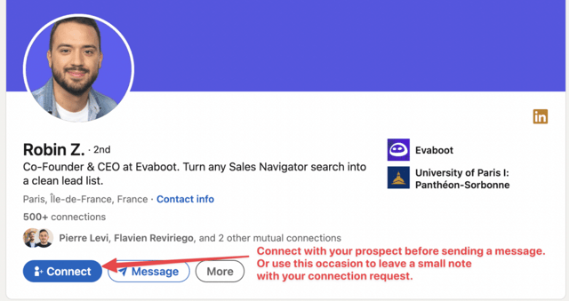 how to send connection request on linkedin