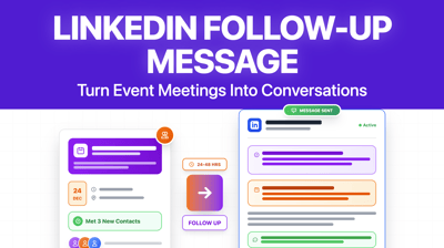 How To Write Follow-Up LinkedIn Messages After Networking Events? (2026)