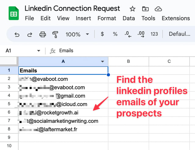 Linkedin-E-Mails für Verbindungsanfragen finden