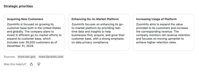 linkedin account IQ strategic priorities