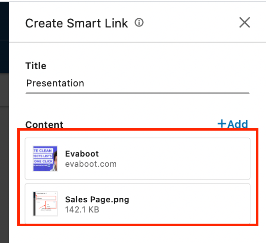 sales navigator smart links preview 