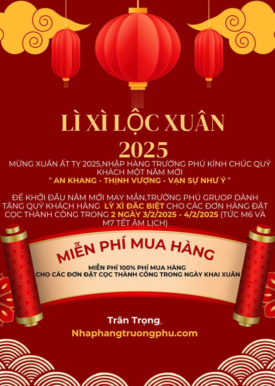 LÌ XÌ LỘC XUÂN 2025