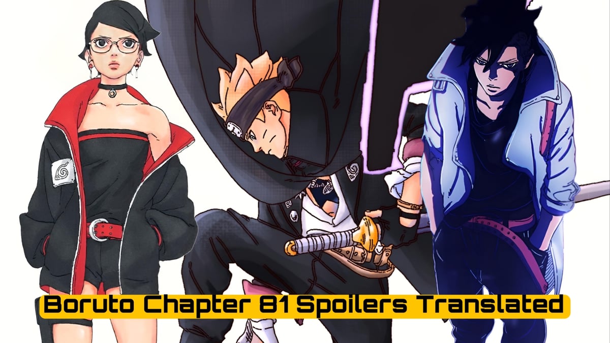 Boruto Chapter 81 spoilers translated and explained