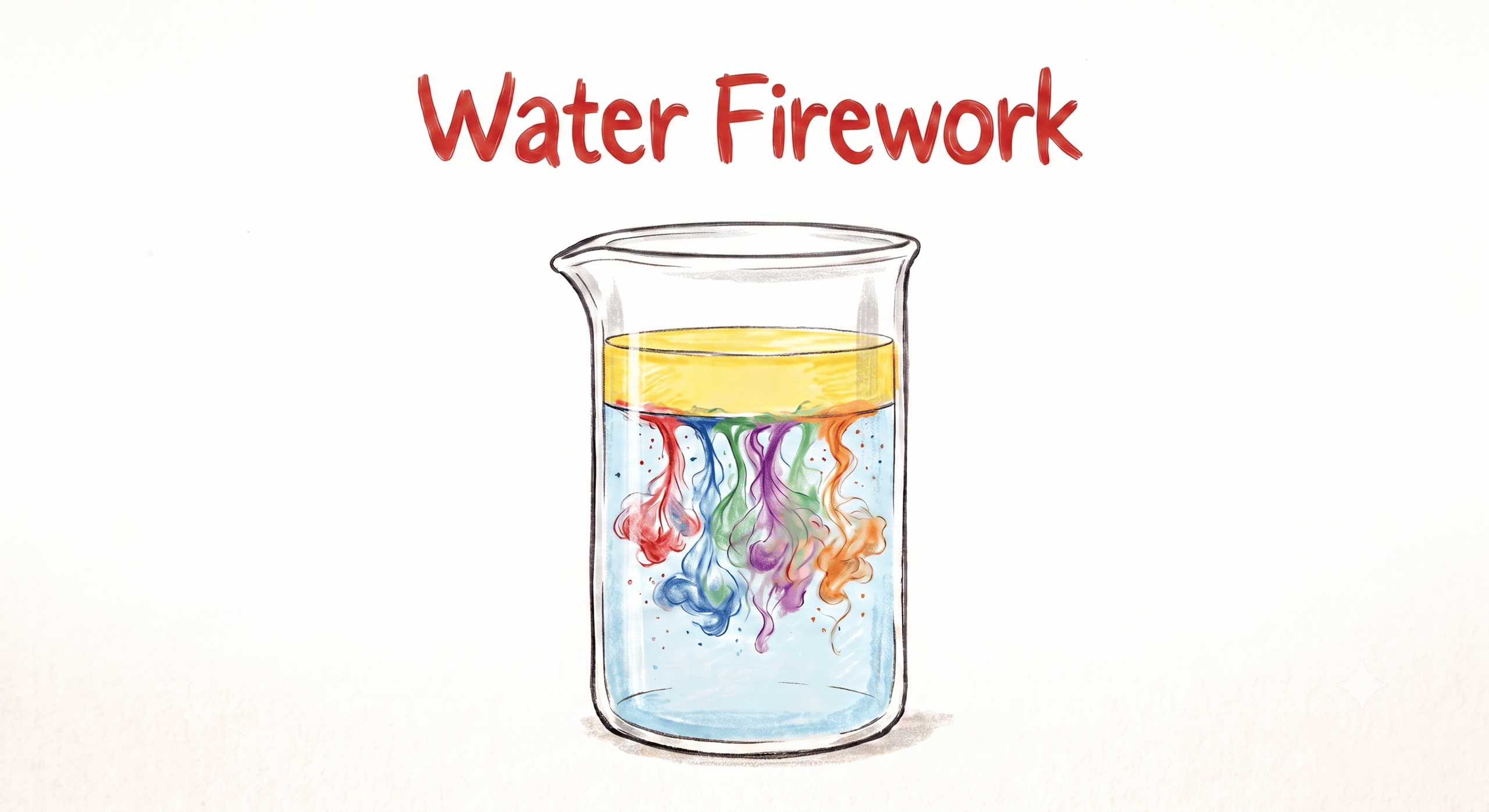 water firework