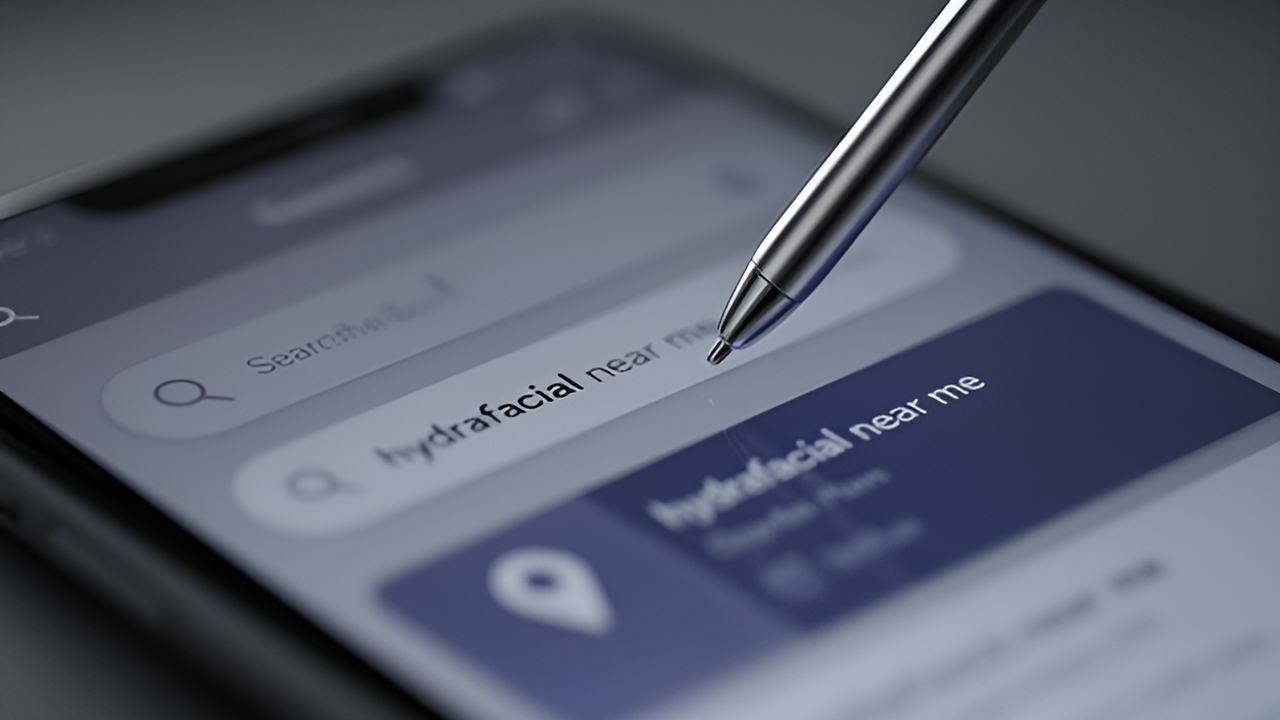 Step 1: Start with online search — but don’t stop there - hydrafacial near me