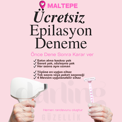 DARLİNG GÜZELLİK Maltepe Lazer Epilasyon / İğneli Epilasyon / Cilt ve Sırt Bakımı