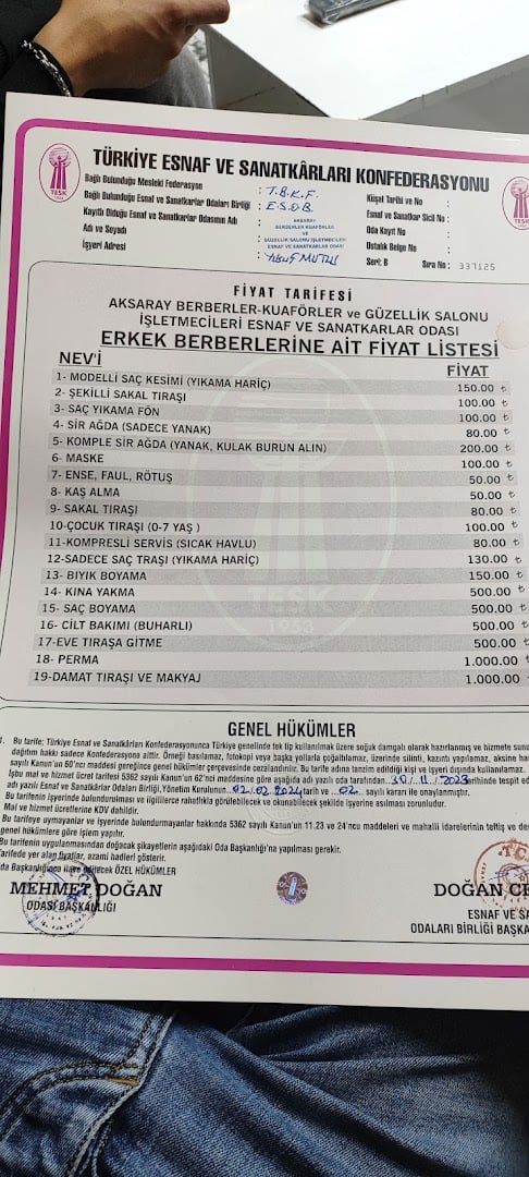 Fısılti kuafor