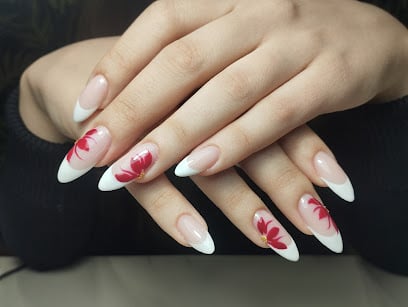 Protez tirnak nail art maya