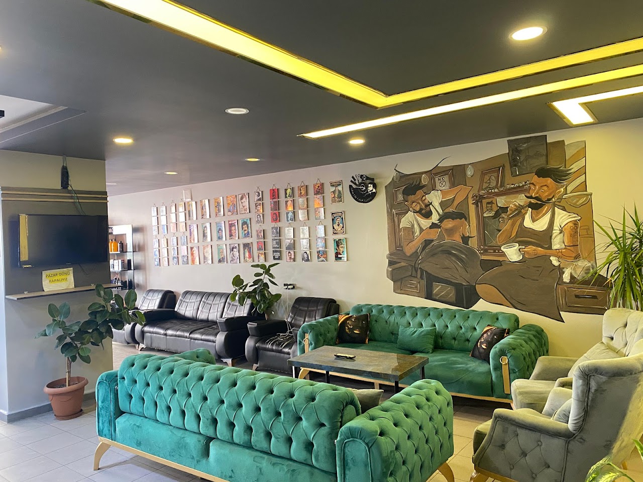Salon elit güzelik ve erkek kuaför salonu