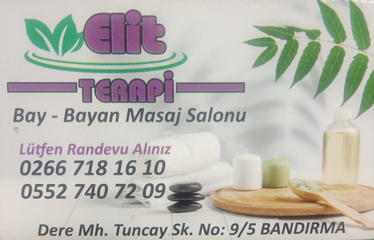 ELIT TERAPI BANDIRMANIN EN LUKS BAY VE BAYAN MASAJ SALONU