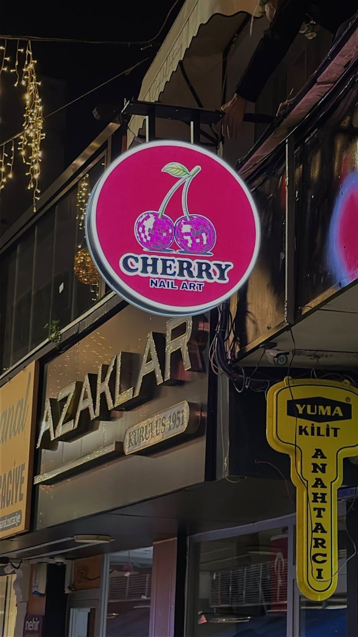 cherry nail art İzmit