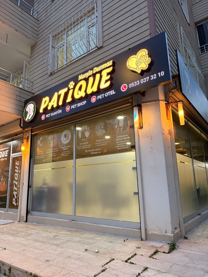 Diyarbakır Patique Pet Kuaför-Pet Otel-Pet Shop