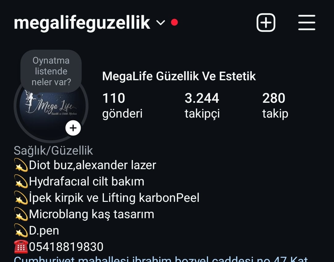 Mega Life güzellik salonu