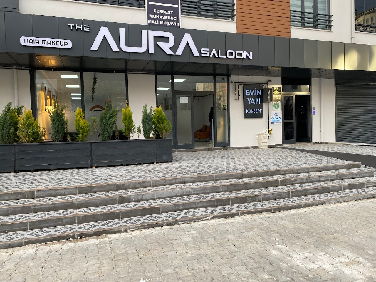 The Aura saloon