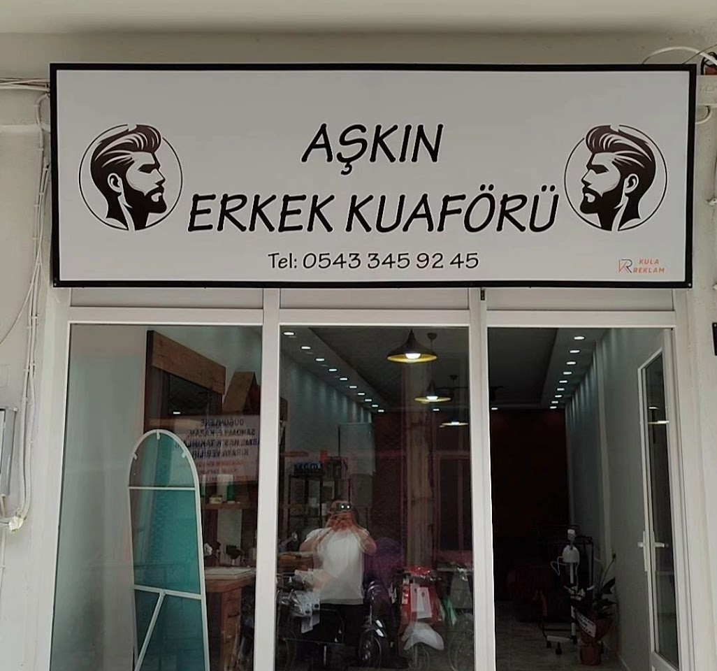 Aşkın erkek kuaför salonu