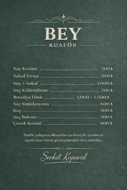 BEY KUAFÖR