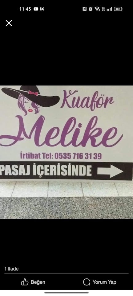 Melike bayan Kuaförü