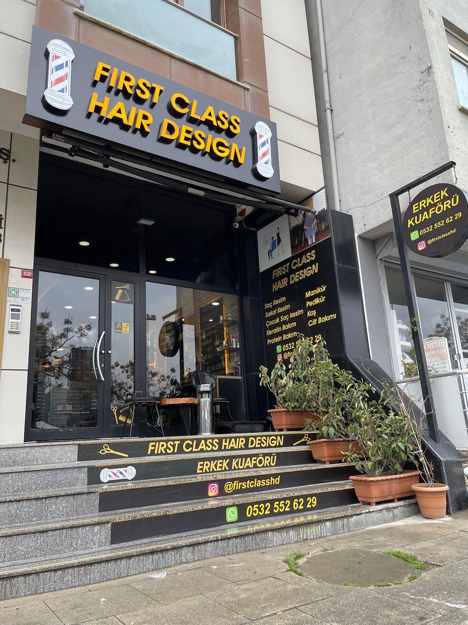 First Class Hair Design - Erkek Kuaförü