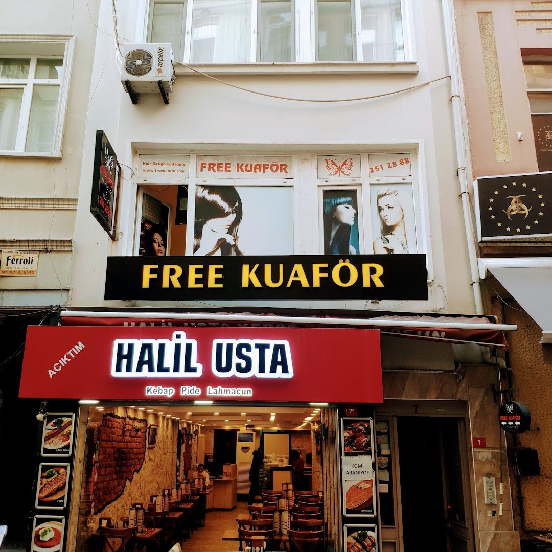 Free Kuaför Taksim | Hair & Beauty Salon
