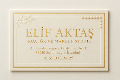 ELİF AKTAŞ KUAFÖR VE MAKEUP STUDIO