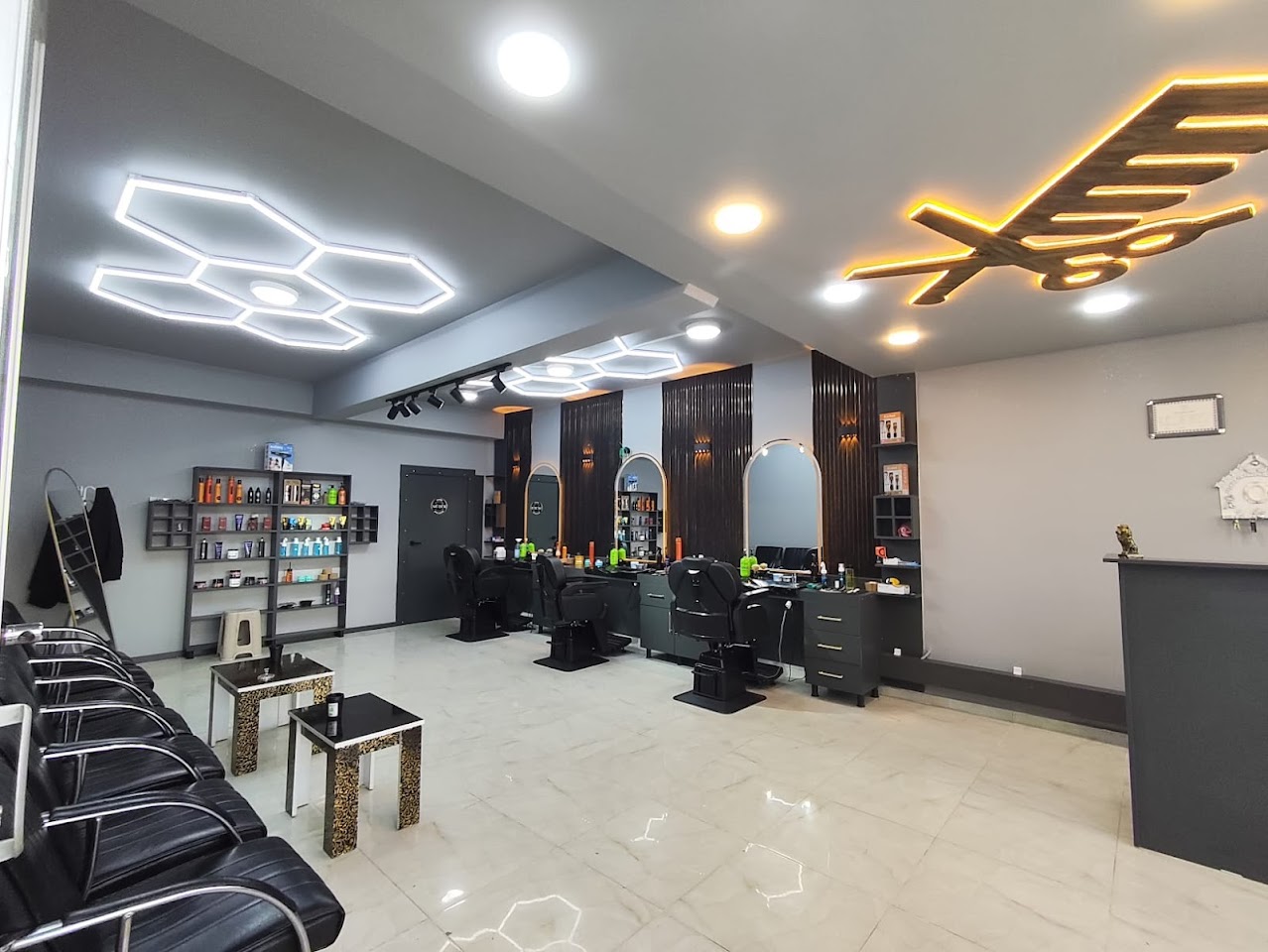 Salon mühür erkek kuaförü
